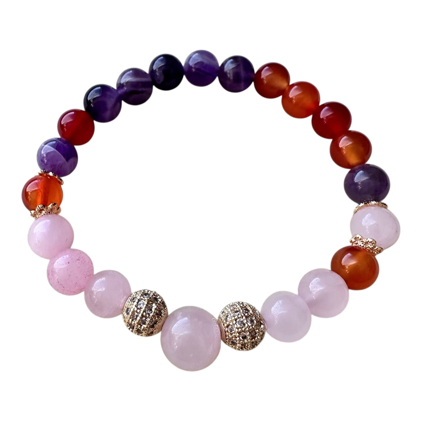 Radiant Alignment – Love, Strength & Clarity Bracelet