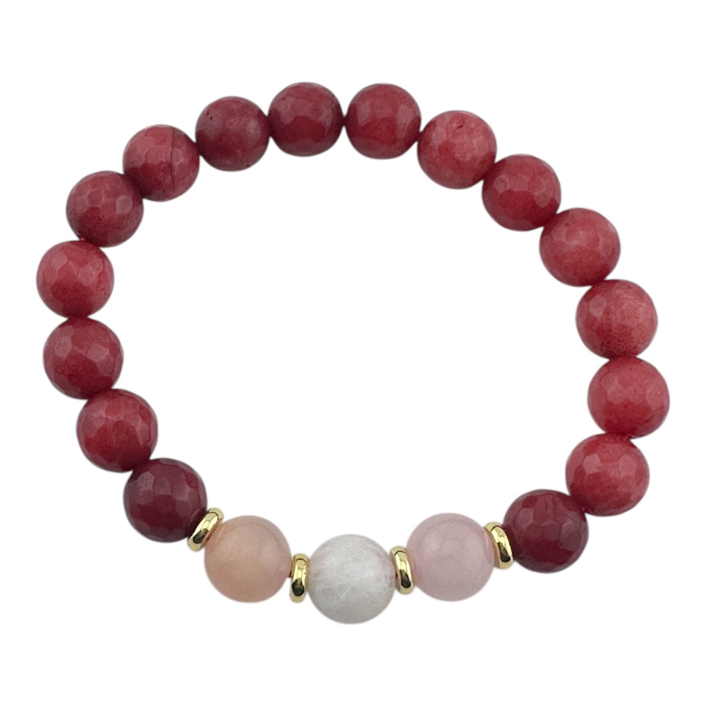 Golden Heart Glow Bracelet