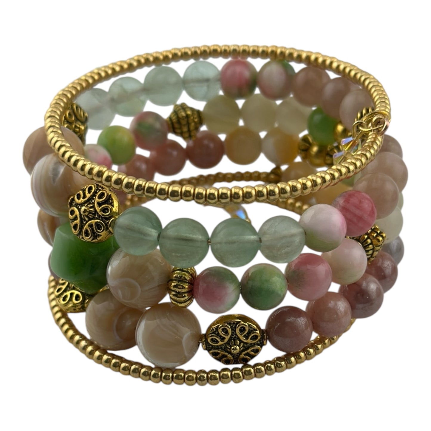 5 Coil  Memory Wire Bracelet