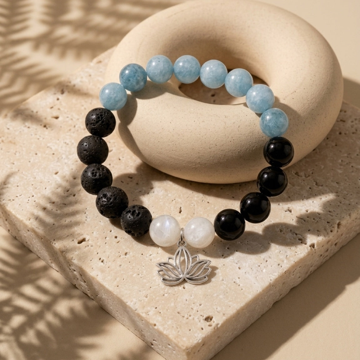 Calm Waters Lotus Bracelet