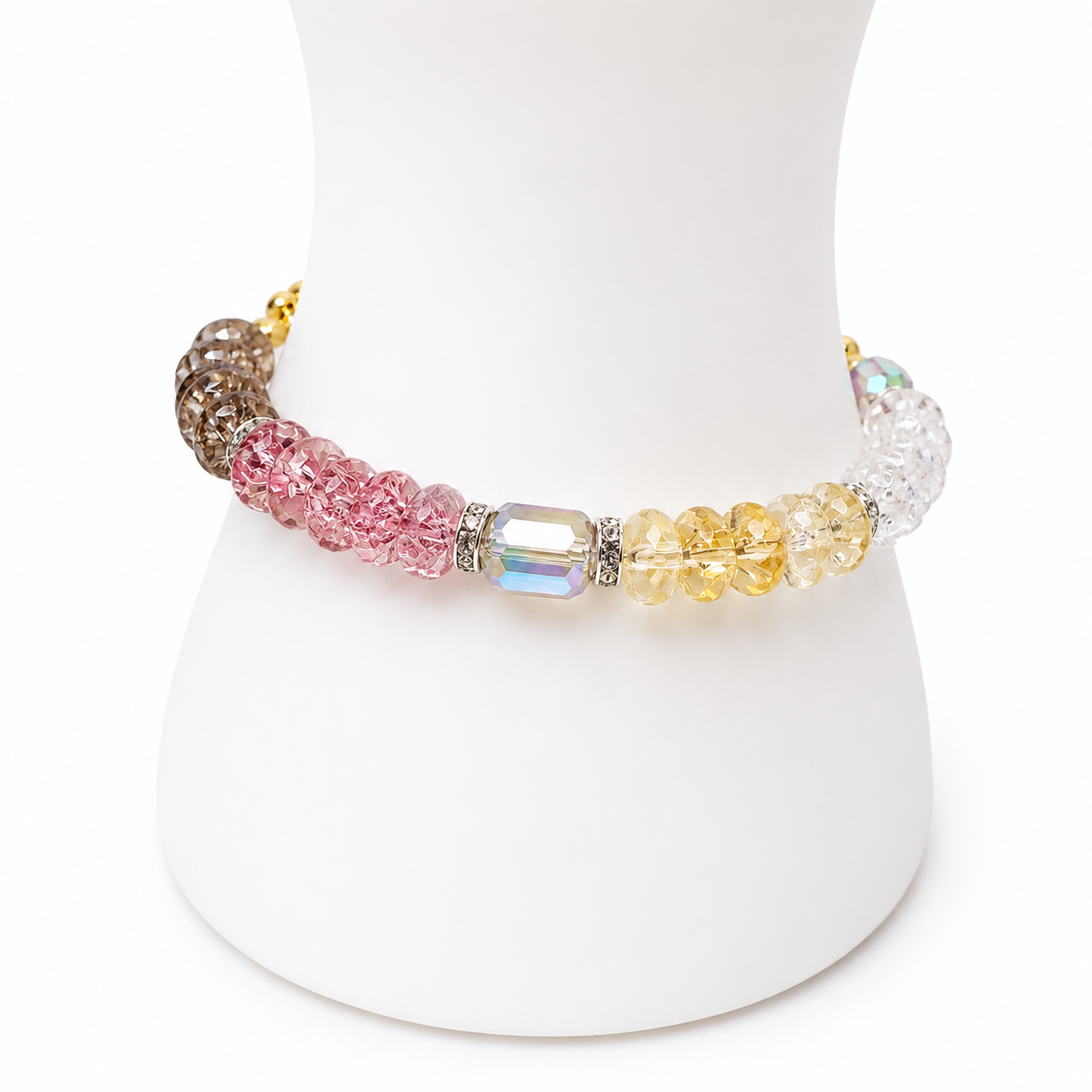Pastel Crystal Elegance Jewelry Set