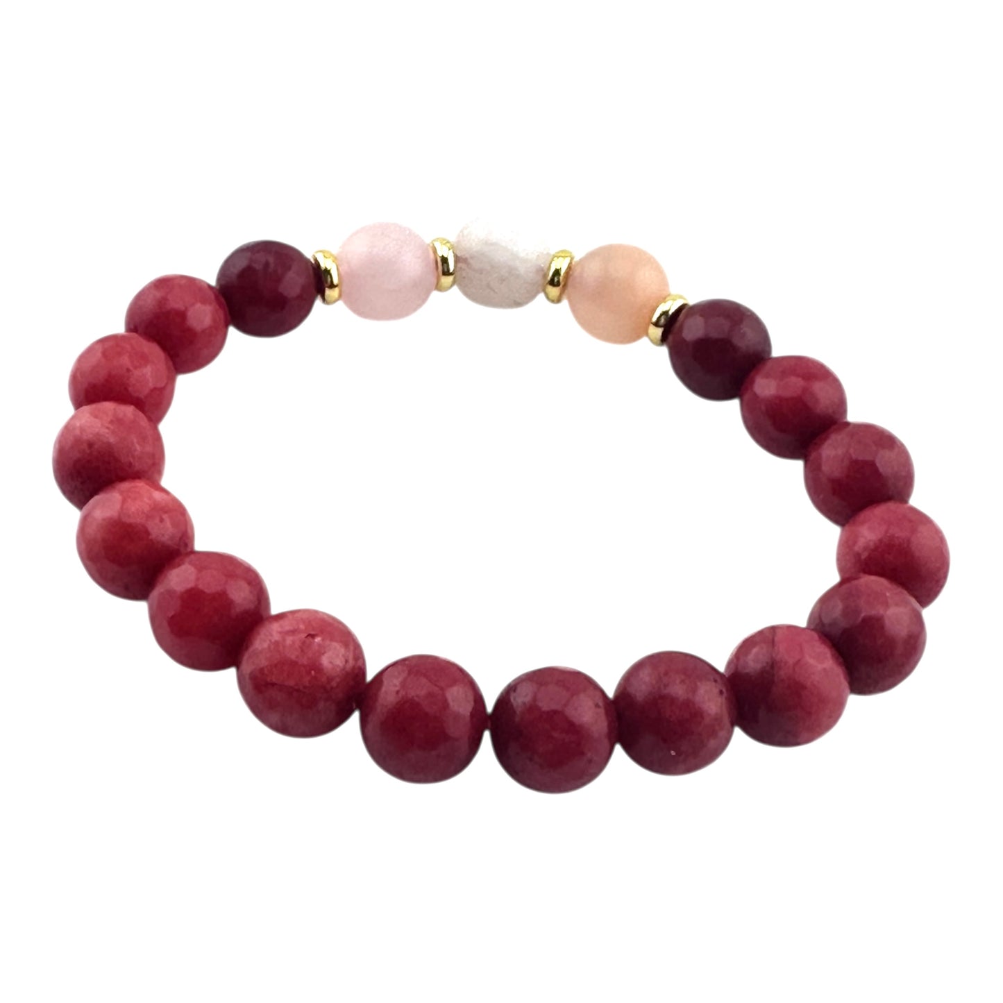 Golden Heart Glow Bracelet