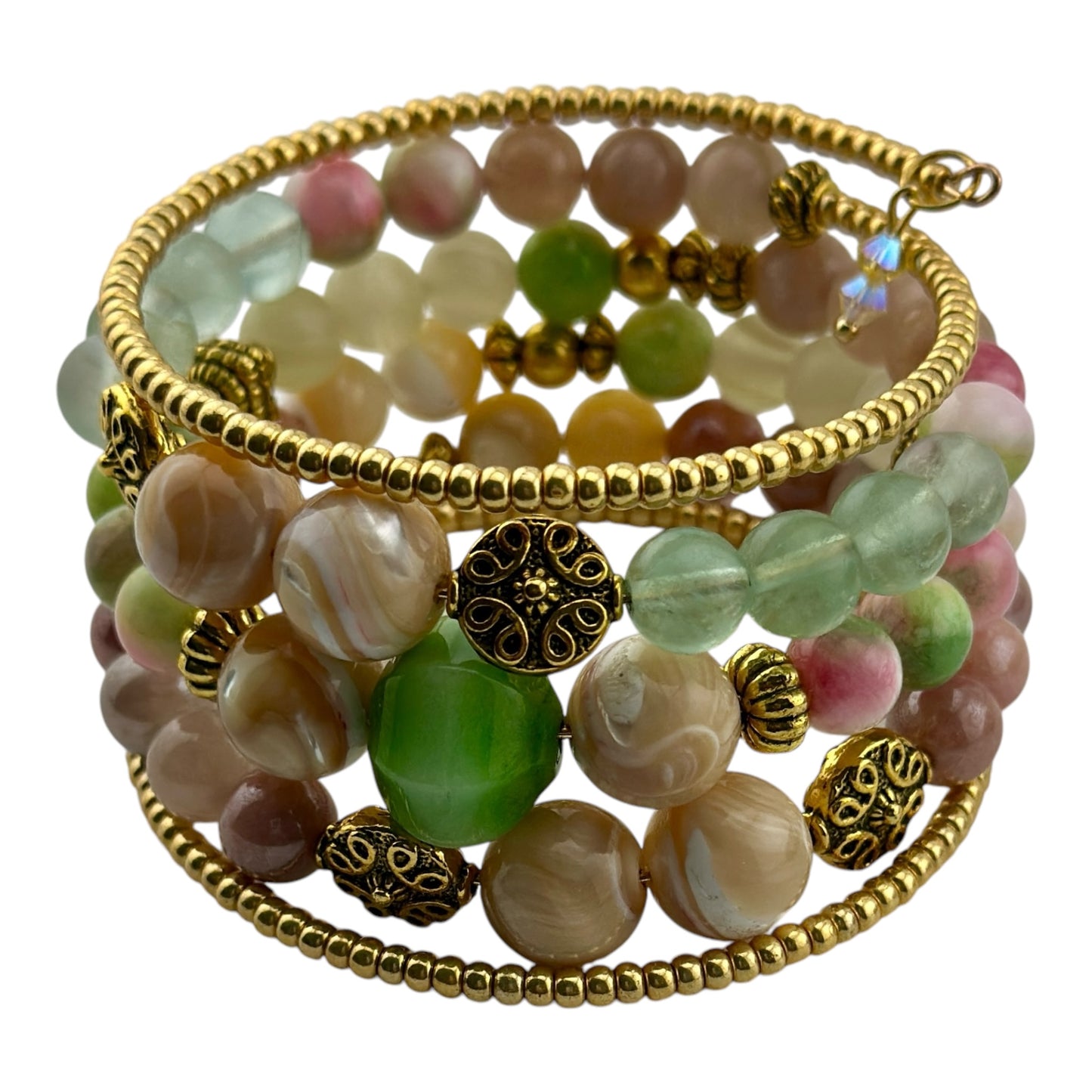 5 Coil  Memory Wire Bracelet