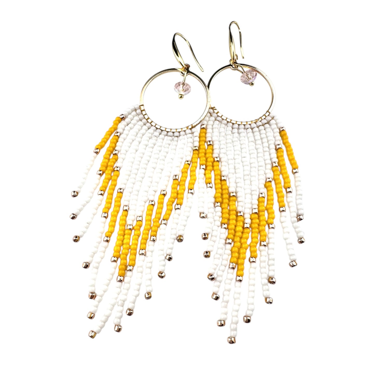 Golden Dawn Fringe Earrings