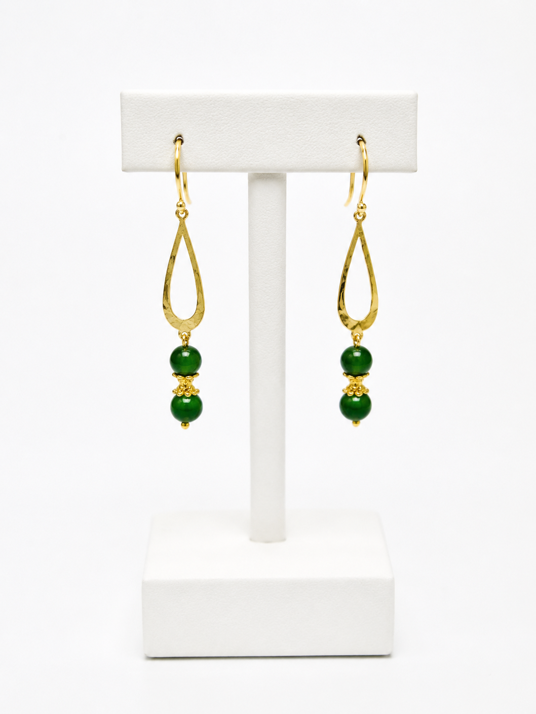 Emerald Green Jade Jewelry Set