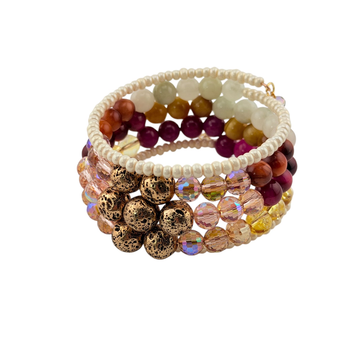 Bronzed Sunset Wrap Bracelet