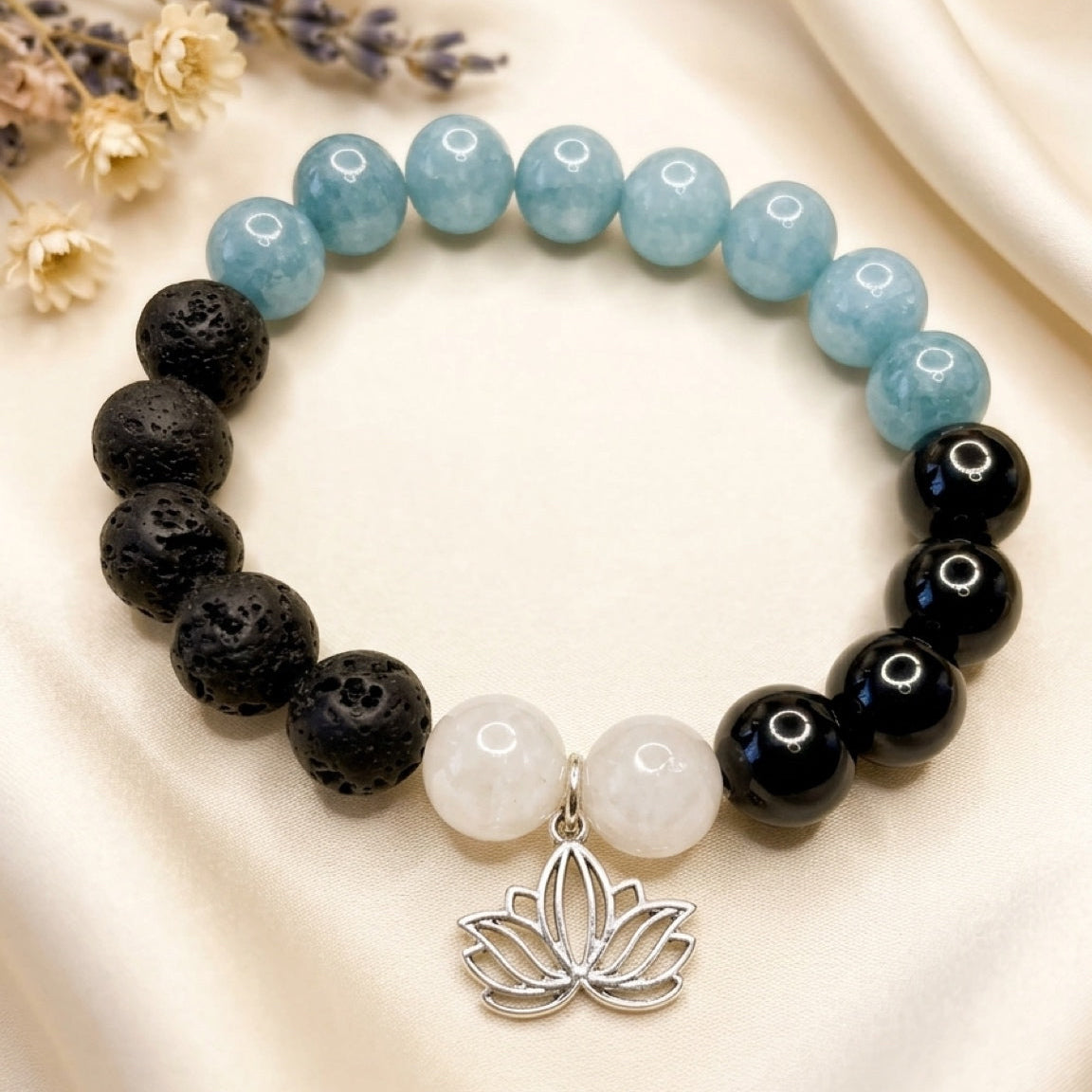 Calm Waters Lotus Bracelet