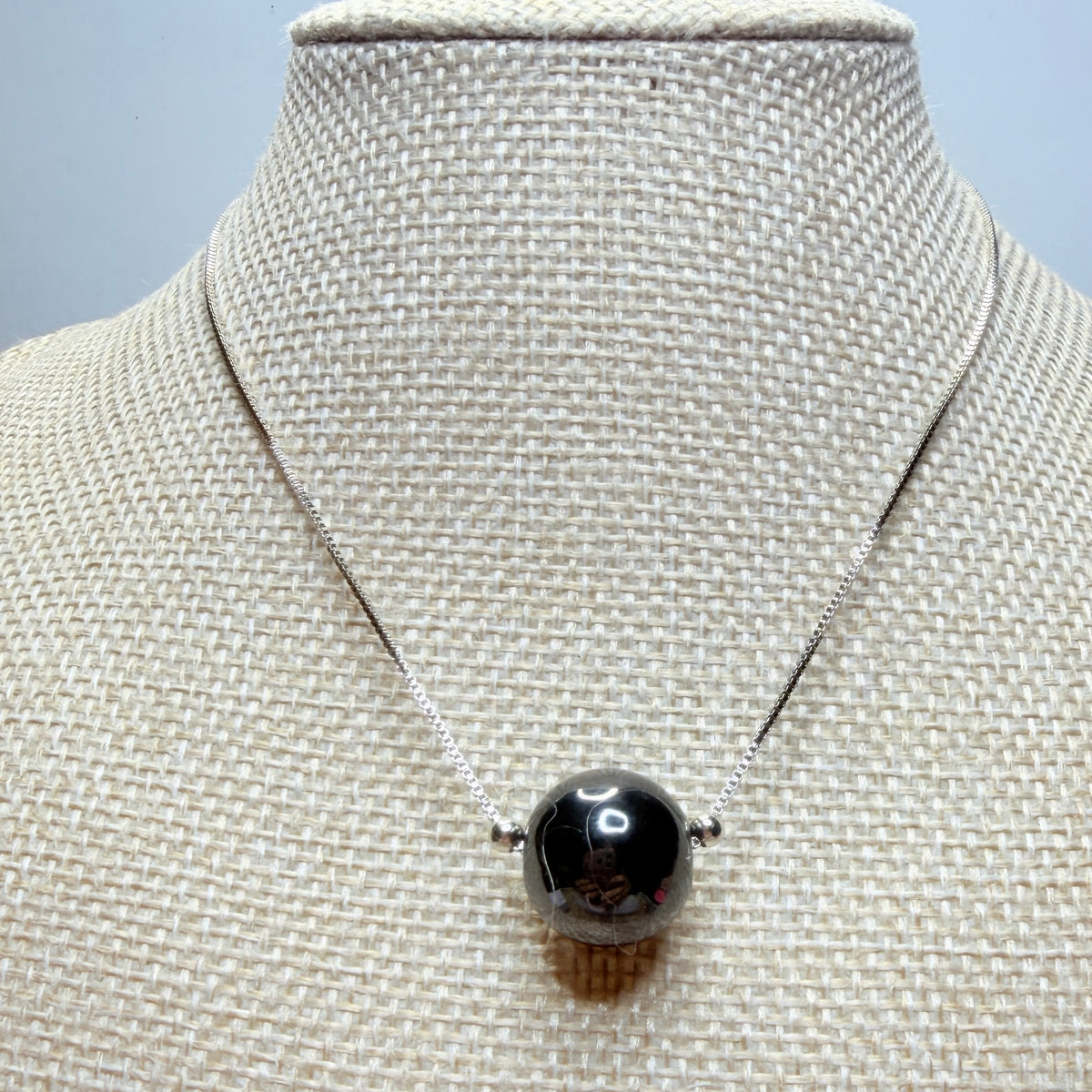 Midnight Shine Hematite Necklace