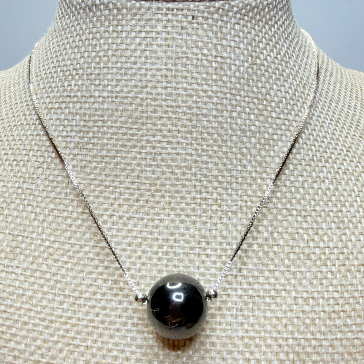 Midnight Shine Hematite Necklace