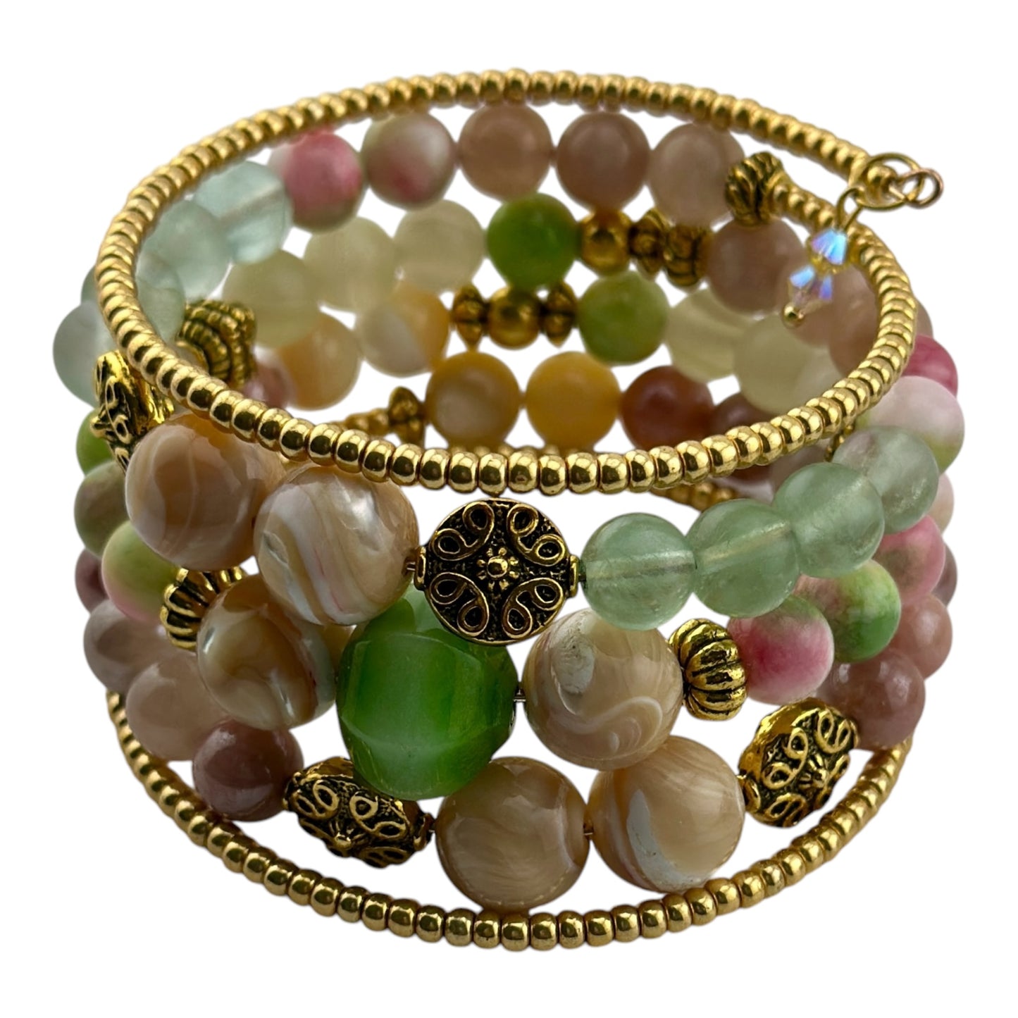 5 Coil  Memory Wire Bracelet