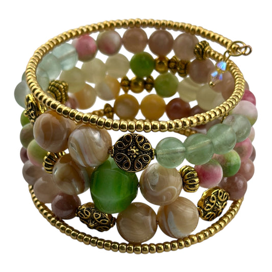 5 Coil  Memory Wire Bracelet