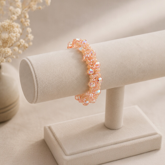 Moonlight Three-Tier Stretch Bracelet