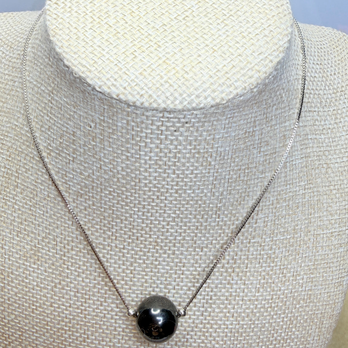 Midnight Shine Hematite Necklace