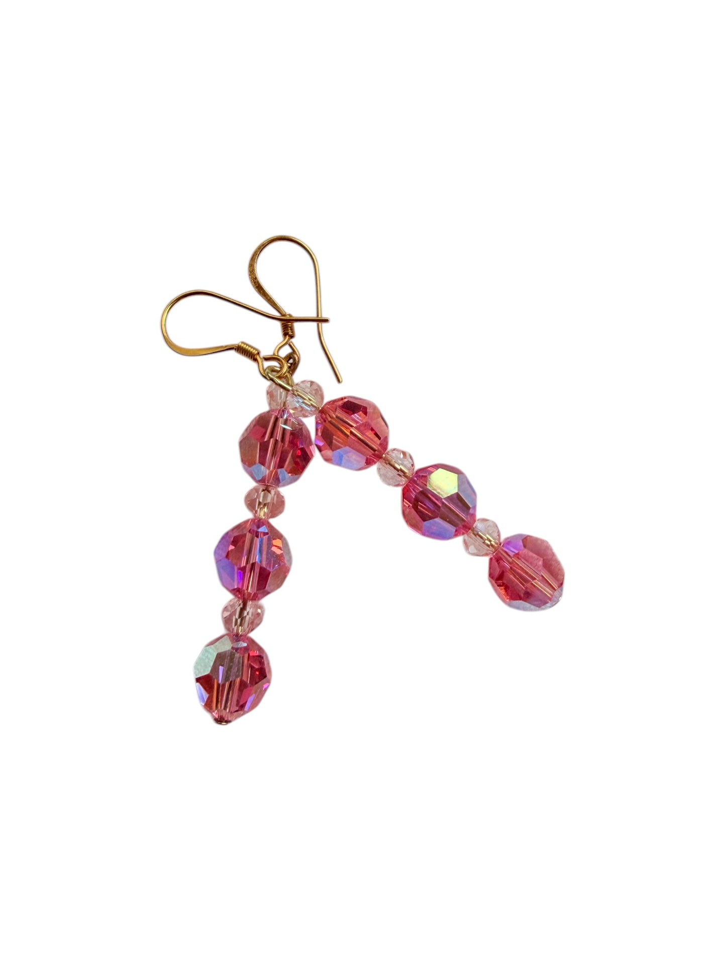 ✨ Swarovski Rose AB Crystal Earrings ✨