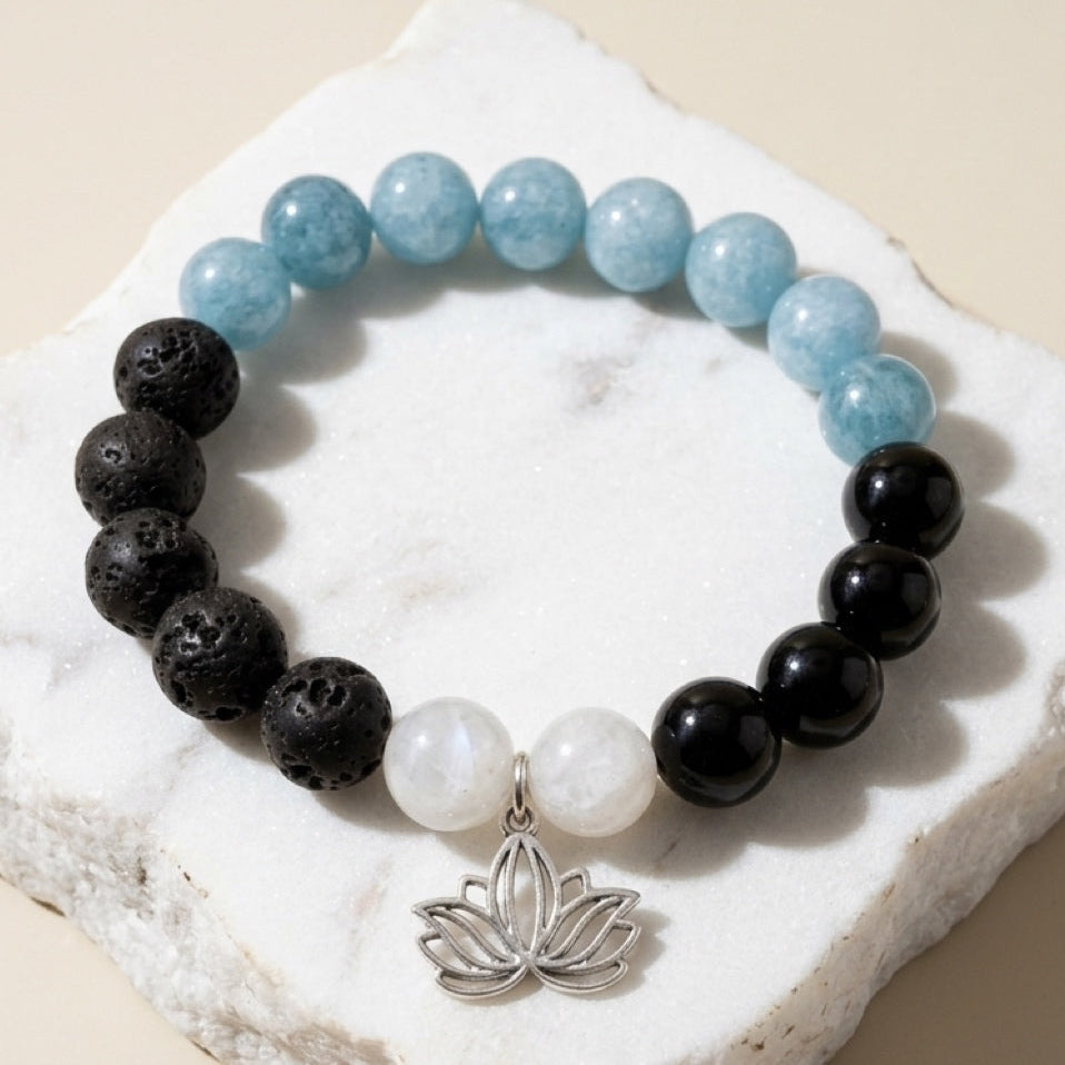 Calm Waters Lotus Bracelet