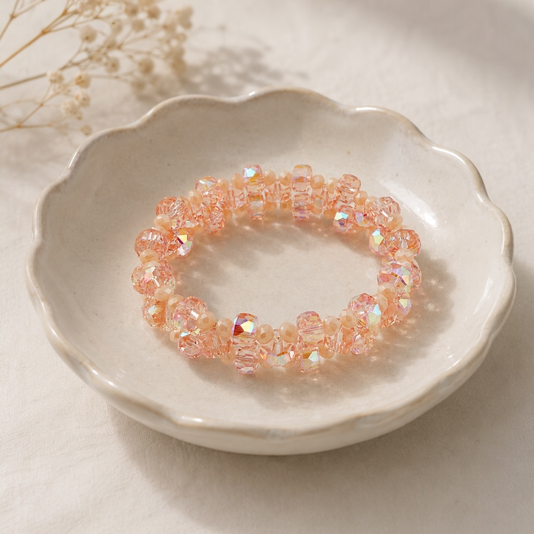 Moonlight Three-Tier Stretch Bracelet