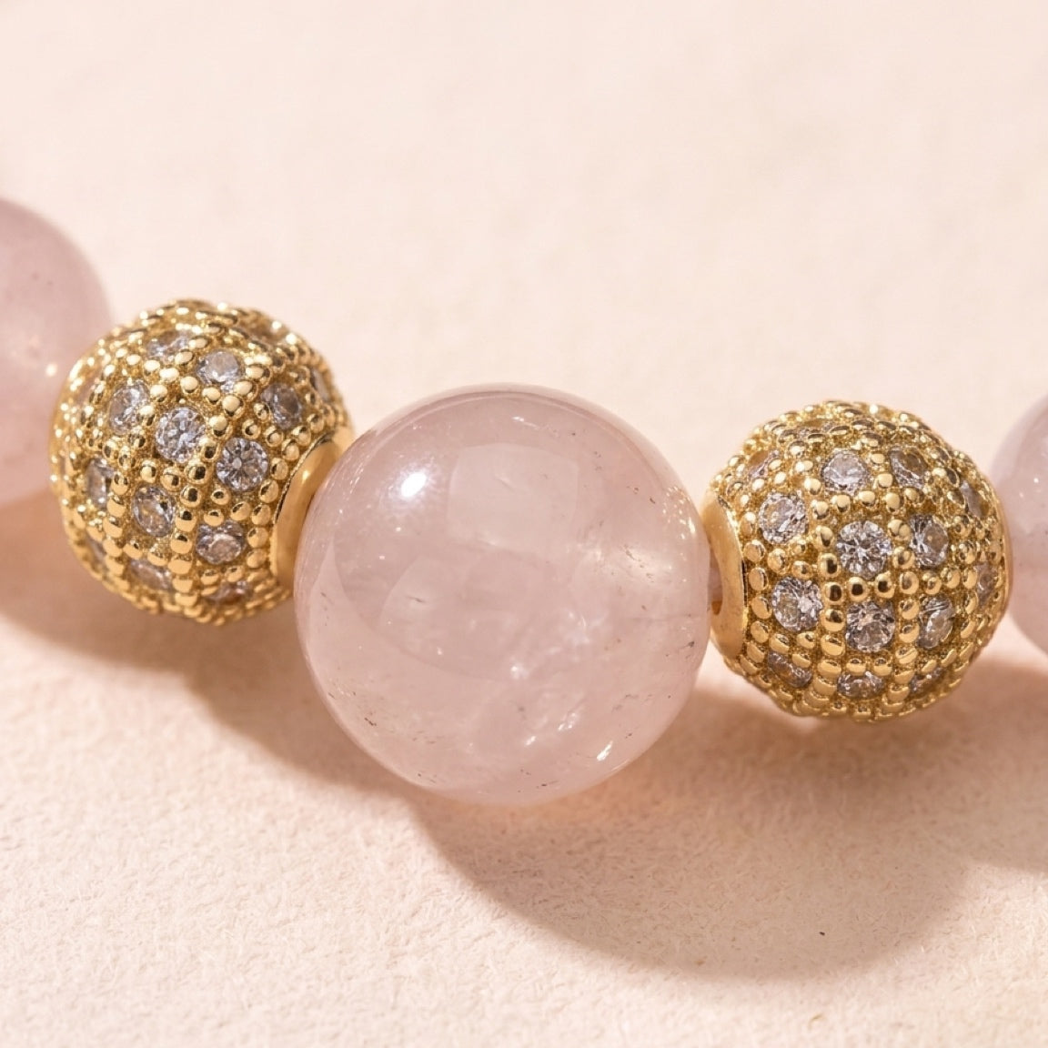 Radiant Alignment – Love, Strength & Clarity Bracelet