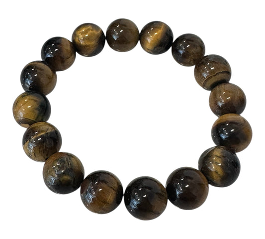 Tigers Eye Beaded Bracelet