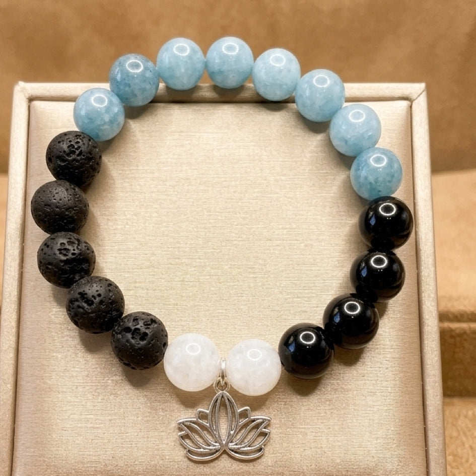 Calm Waters Lotus Bracelet