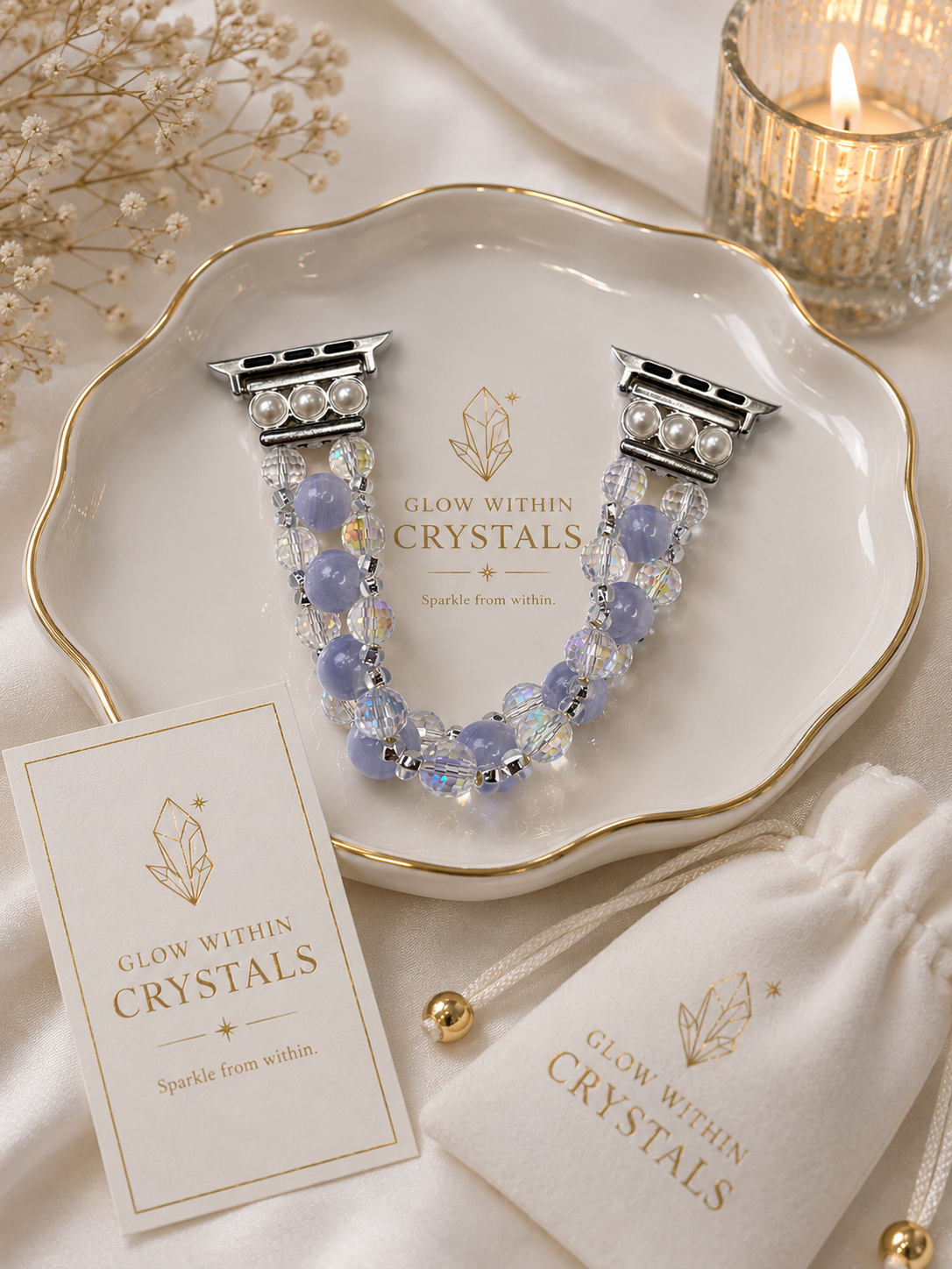 Lavender Moon Apple Watch Bracelet