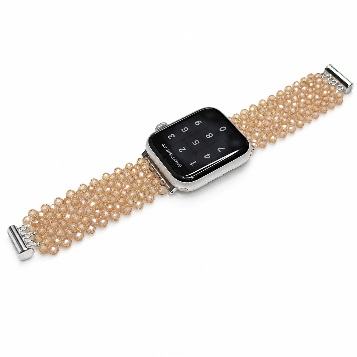 Champagne Radiance Handwoven Watch Band