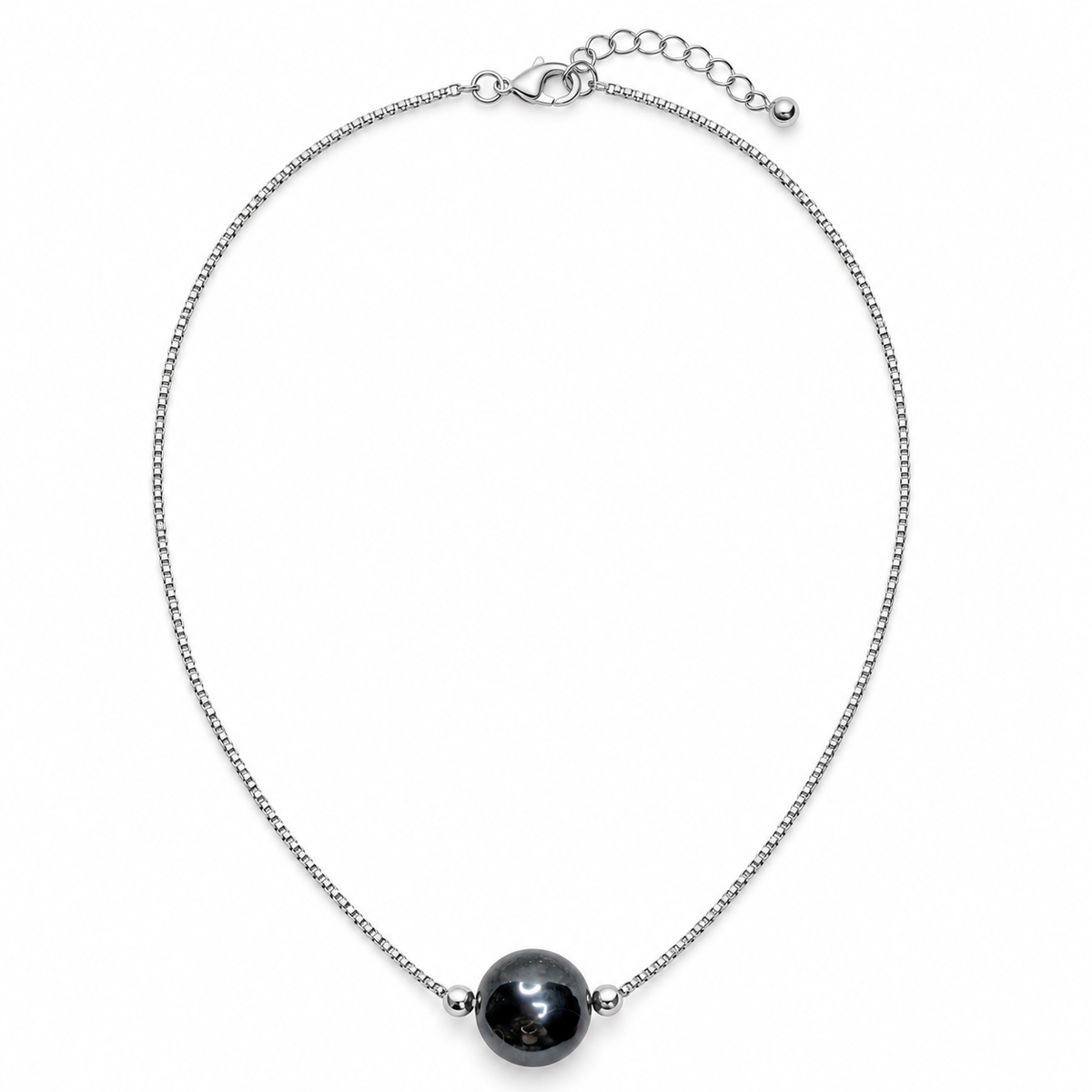 Midnight Shine Hematite Necklace