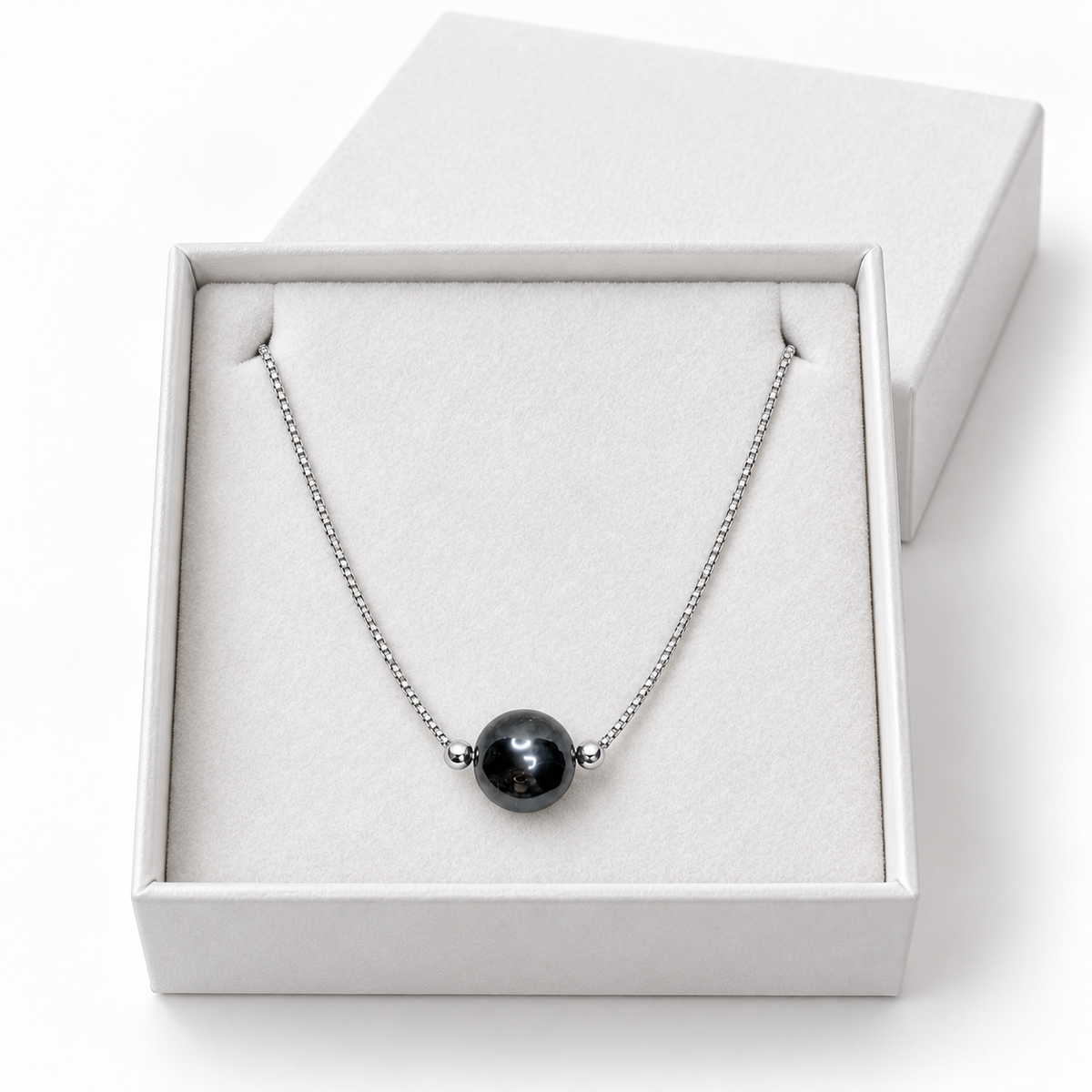 Midnight Shine Hematite Necklace