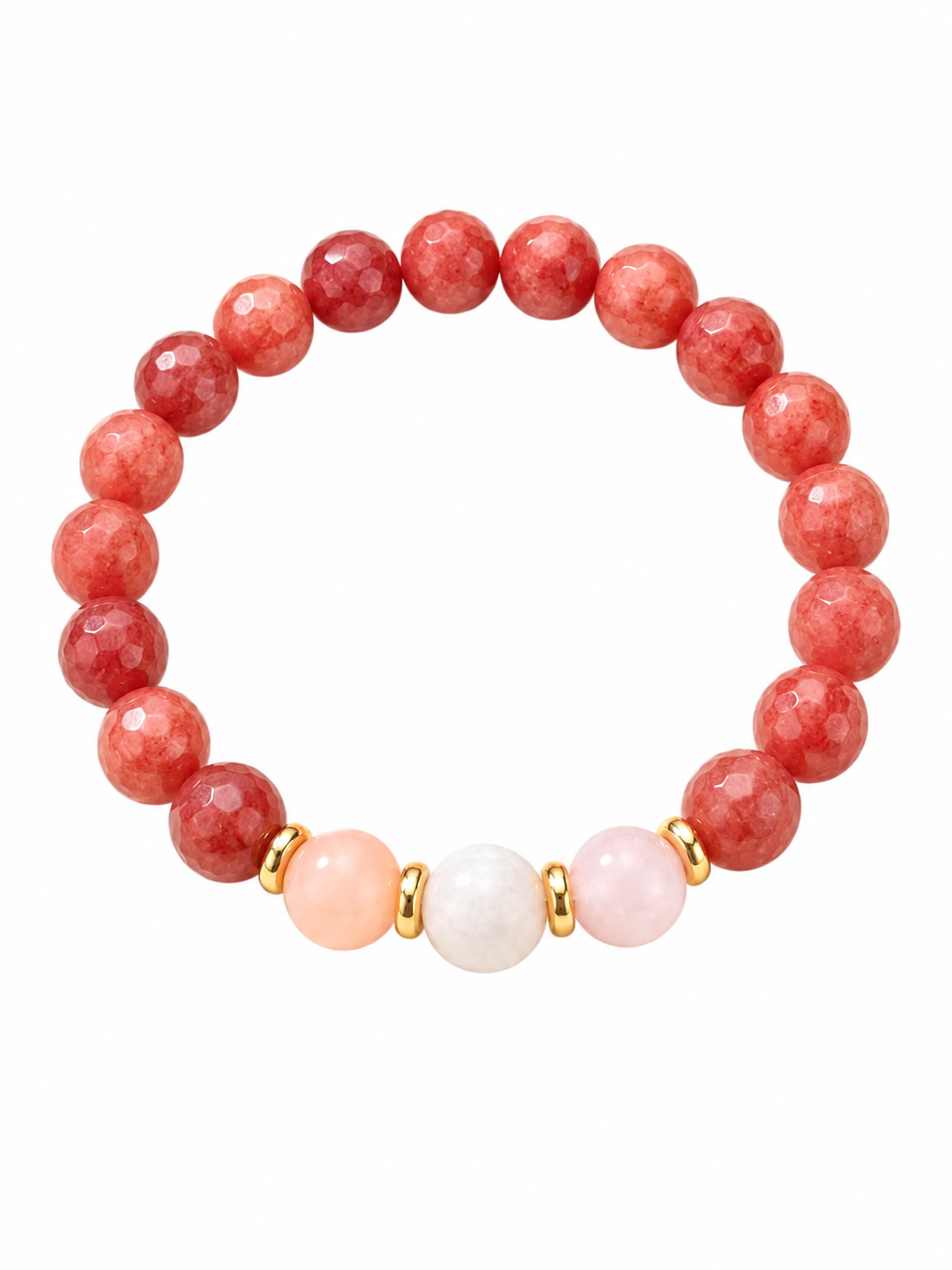 Golden Heart Glow Bracelet