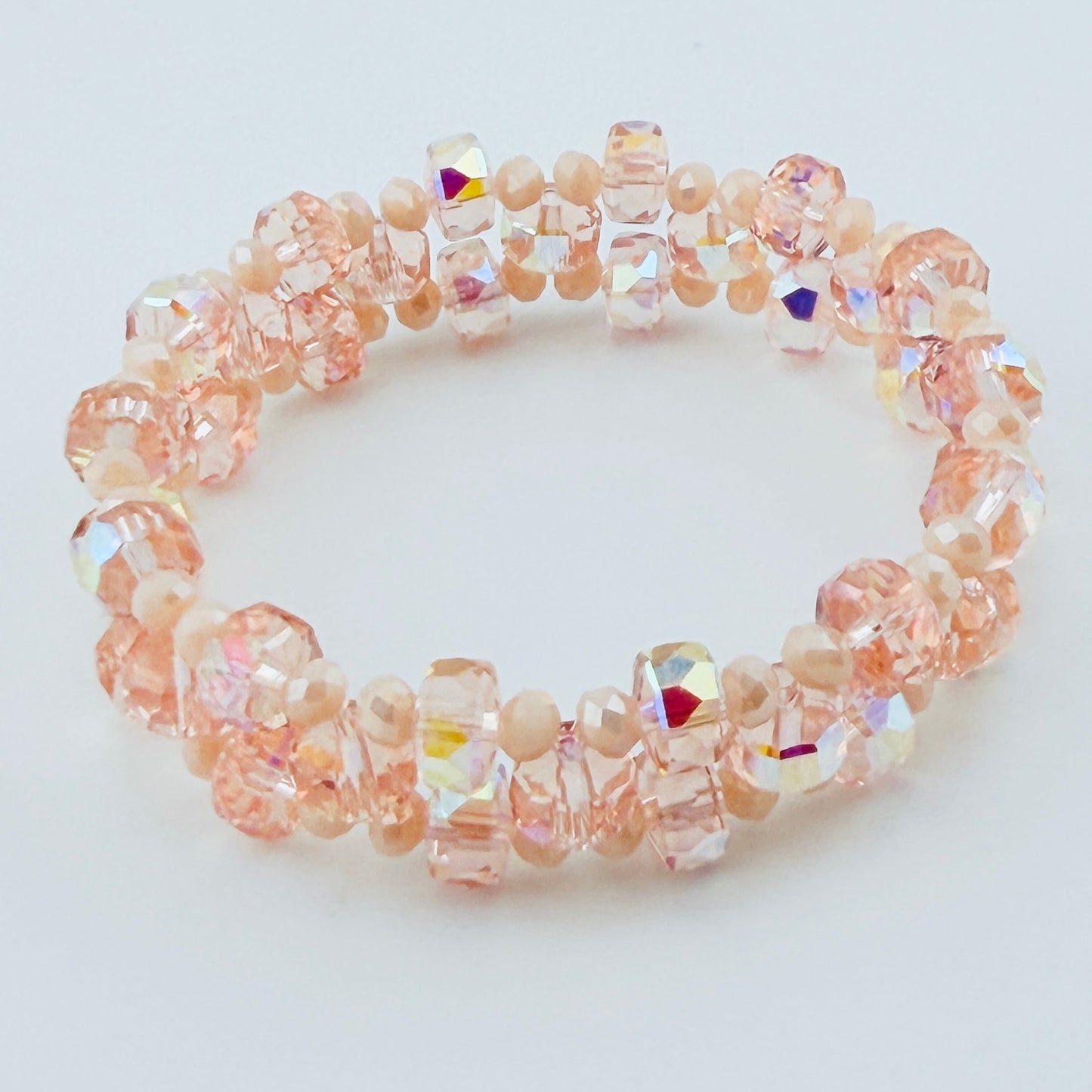 Moonlight Three-Tier Stretch Bracelet